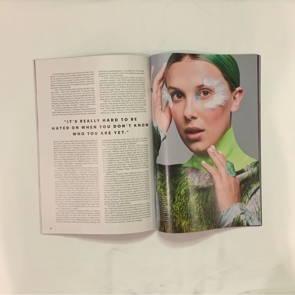 allure Millie Bobby Brown “At Least 11 To Love Her” Issue September2022 Magazine - Picture 5 of 6